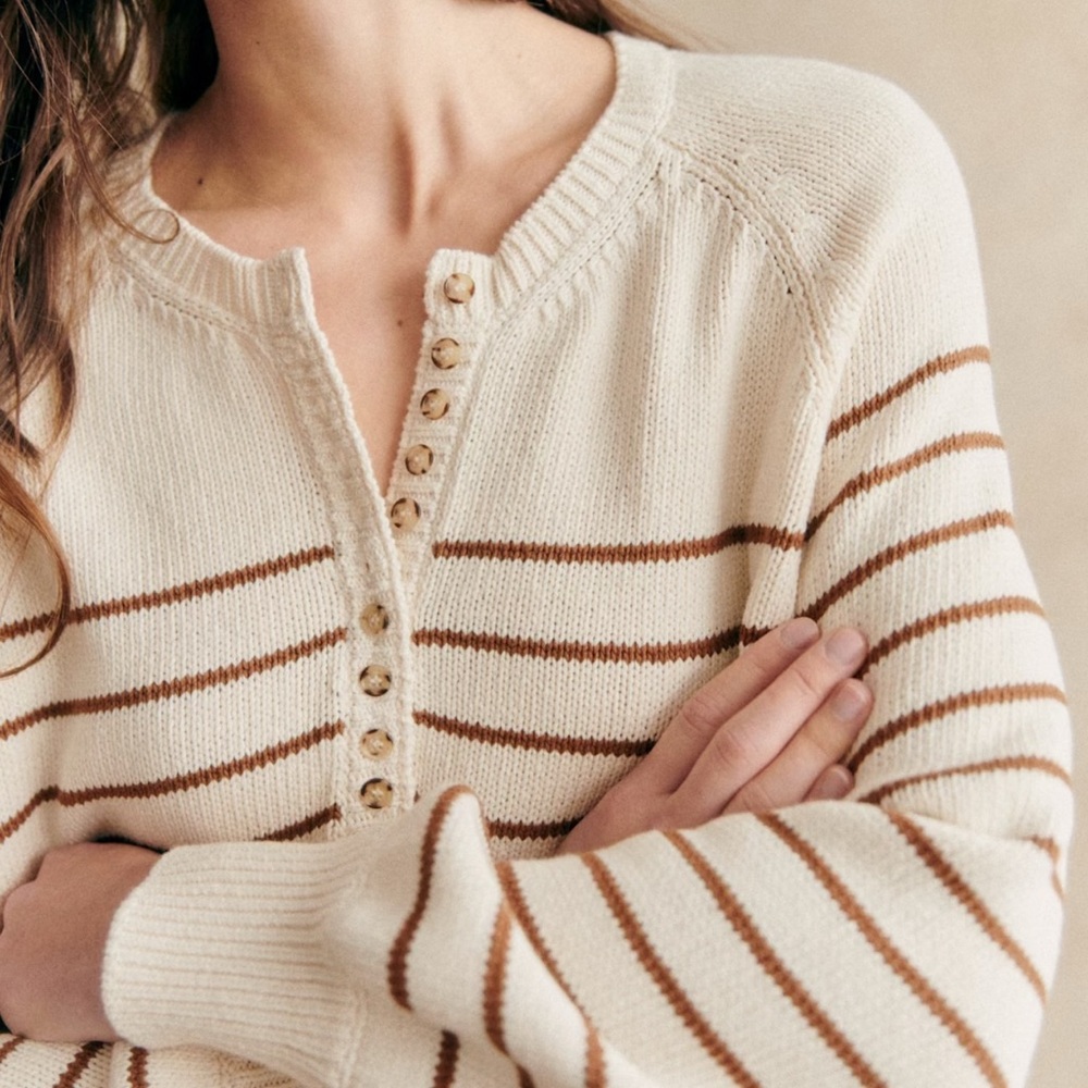 Sezane Leontine - Ecru/Camel